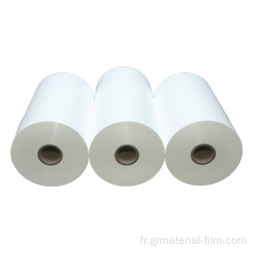 Film de Bopp blanc pour la plastifin chaude